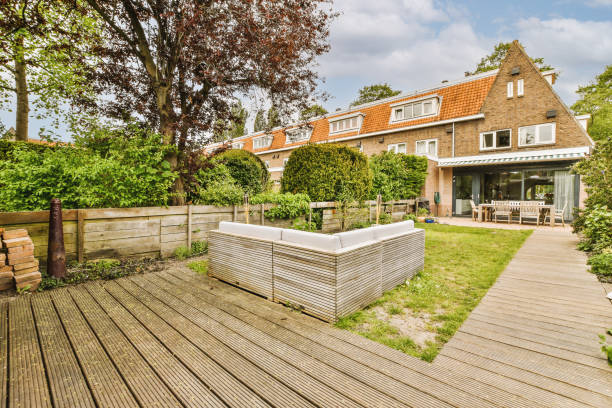 istock Cozy patio with sitting area 1409364062