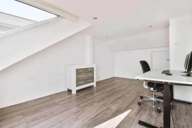istock Interior of modern home office 1409365103