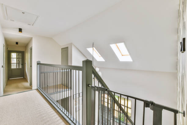 istock Interior of the corridor of the second floor 1409377121