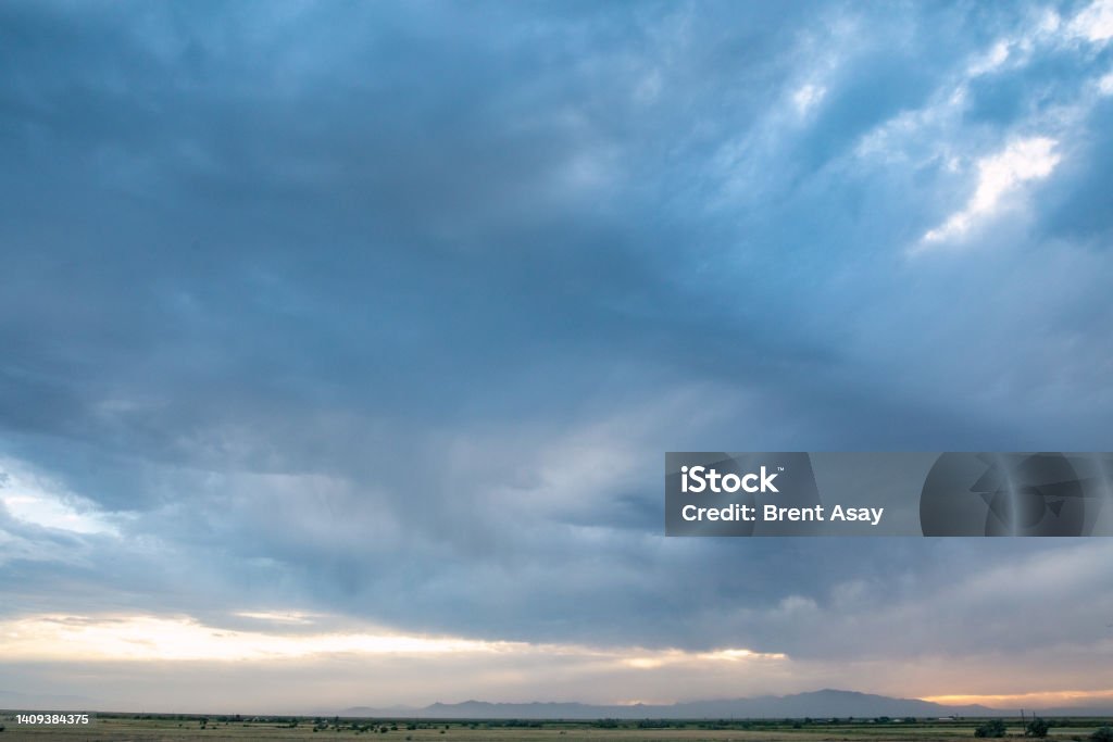 stromy skies Stormy skies on a summers might Cloud - Sky Stock Photo