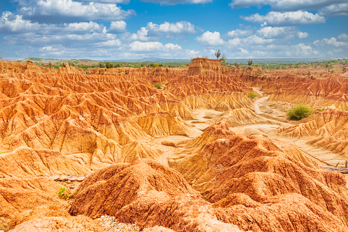 The Tatacoa Desert is an arid zone in Colombia, at Quila, Neiva.