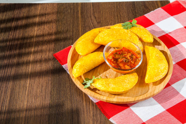 istock Delicious empanadas - Colombian cuisine 1409393500