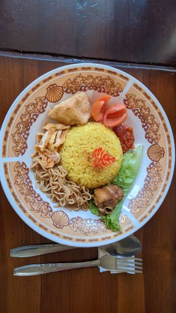 istock Yellow rice in the plate 1409394434