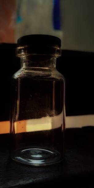 istock abstract photo of reagent bottle on table 1409407221