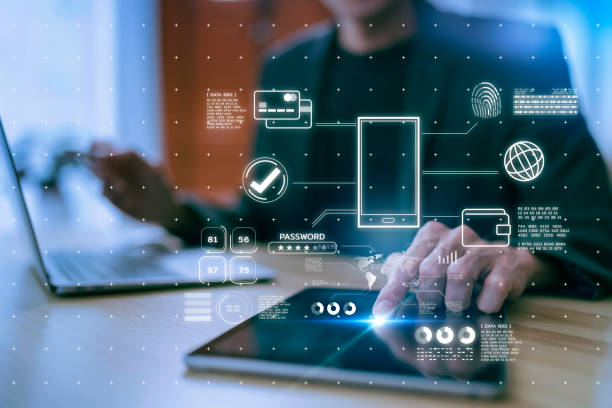 istock Cybersecurity cybercrime internet scam, online business secure payment, Cyber security platform VPN computer privacy protection data hacking malware virus attack defense, online network IoT digital technology 1409410438