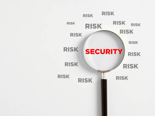 istock Business risks and security concept. Secure business environment and security assessment. 1409417443
