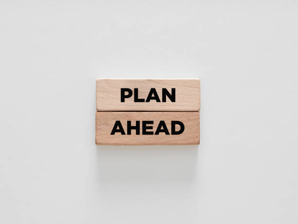 istock The words plan ahead on wooden blocks on white background. 1409417506