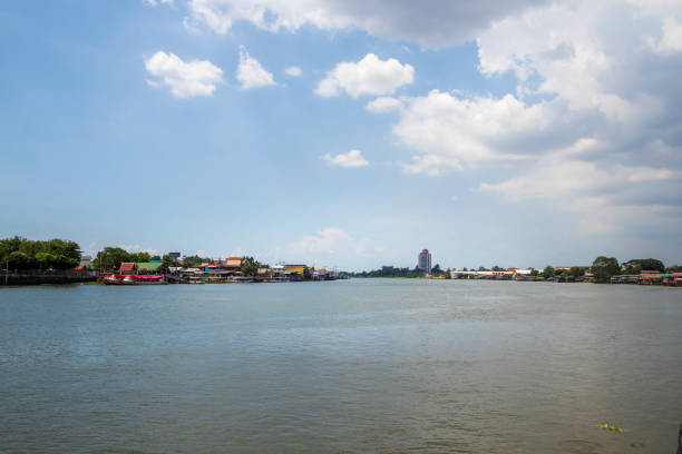 istock Chao Phraya River scenery in Thailand 1409418537