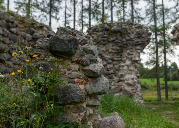 istock old medieval stone castle ruins, Ergeme castle ruins 1409422460