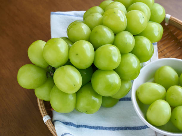 istock Fresh Organic Fruit Shine Musket, Grapes 1409423626