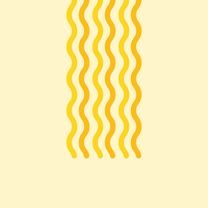 Wallpaper Pola Mie Instan Simbol Mie Instan Ilustrasi Stok - Unduh