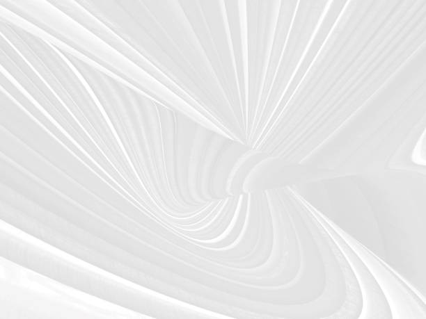 istock Clean fashion soft fabric textile woven beautiful abstract smooth curve shape decorative white and gray backgrounds 1409434693