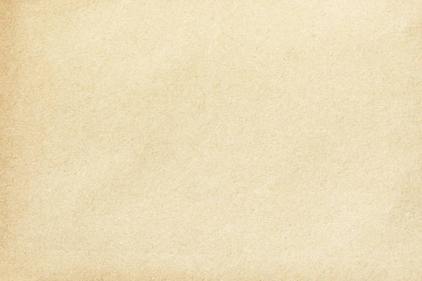 istock Pale brown kraft paper texture macro details 1409441124