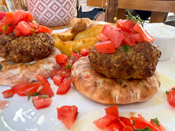 istock delicious meatballs served on pita bread 1409442361