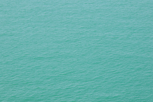 Green color sea background, water backdrop in Batumi, Georgia