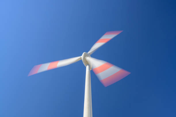 Enercon E-66 wind turbine from Bayernwerk Netz GmbH,near Sünzhausen in the Hallertau hop-growing region, district of Paffenhofen, Bavaria