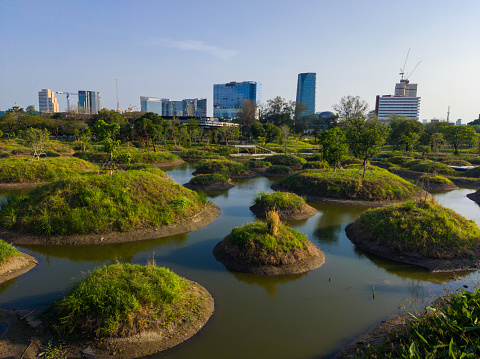 Bangkok’s new Benjakitti Park - a wetland park in the central city