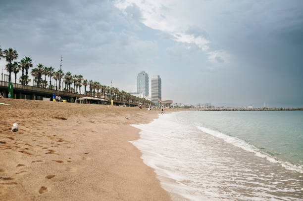 istock Barceloneta beach in Barcelona 1409448404