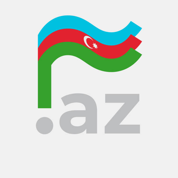 istock Azerbaijan flag icon. Original simple design of the azerbaijani flag, map marker. Design element, template national poster with az domain. State patriotic banner of azerbaijan. Vector illustration 1409454850