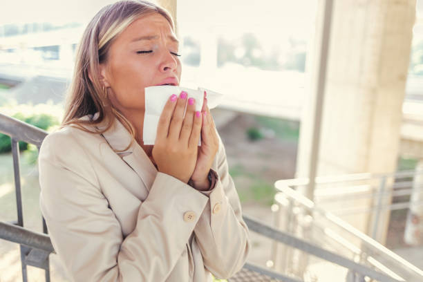 istock I can feel a sneeze coming on. 1409458345