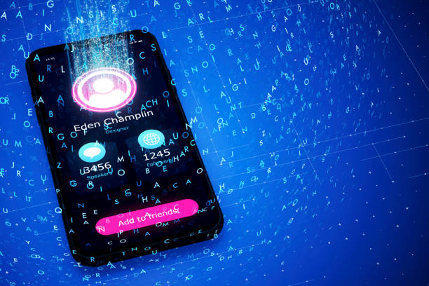 istock Smart Mobile Phone with social media 1409459658