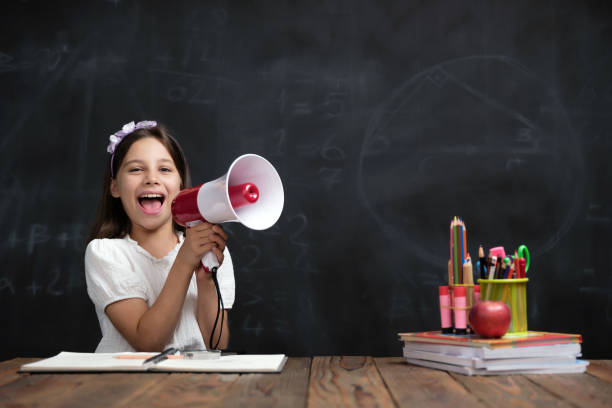 istock Back To School Concept, Happy Smiling Child Student Studying 1409464888