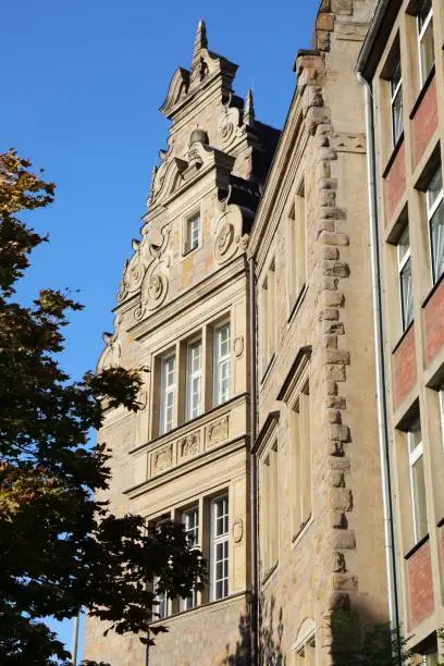 Oberhausen city in Germany. Courthouse building (Amtsgericht).