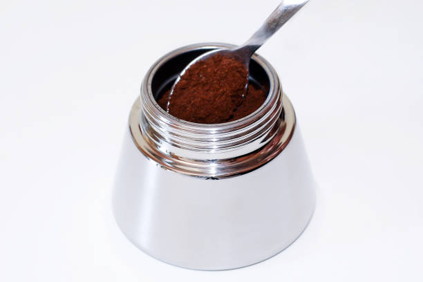 istock Homemade preparation of coffee with mocha 1409466192