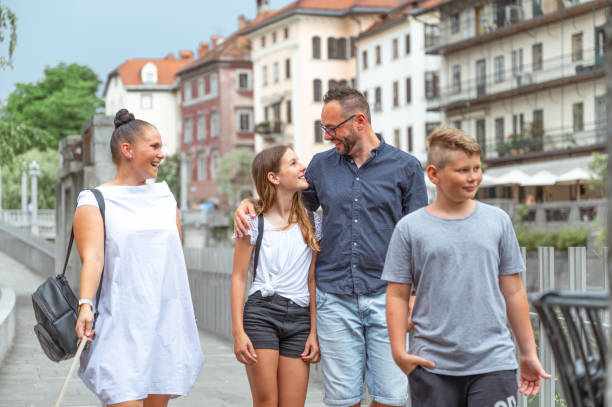 istock Family in the city 1409468087