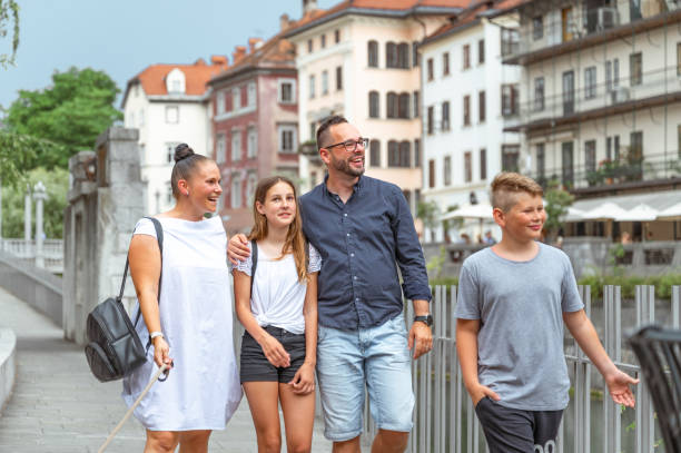 istock Family in the city 1409468103