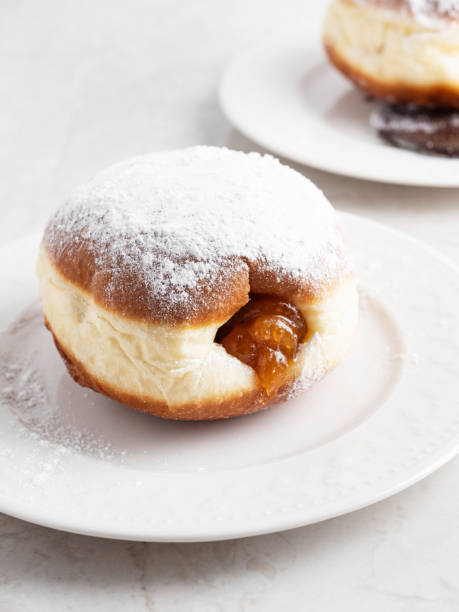 istock Fresh Berliner, Delicious Jelly Doughnut ( Berliner ) 1409471255