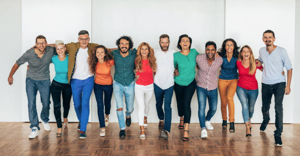 istock Portrait of modern business team 1409482844