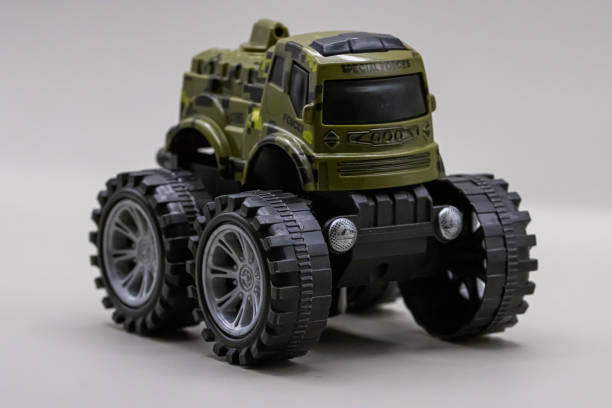 istock Special forces big car with huge wheels 1409485520
