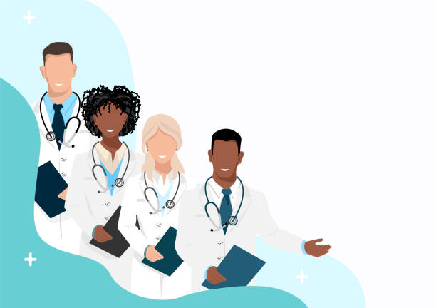 ilustrações, clipart, desenhos animados e ícones de os médicos - medical occupation flash