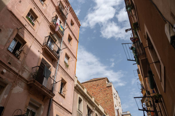 istock Residential buildings in Barcelona 1409499887