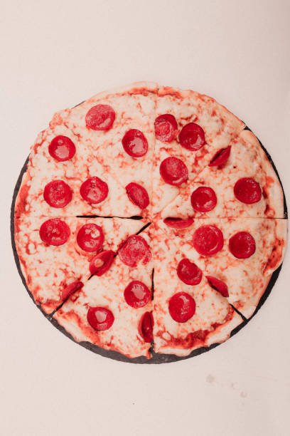 istock Delicious Mixture pizza Italian food 1409501315