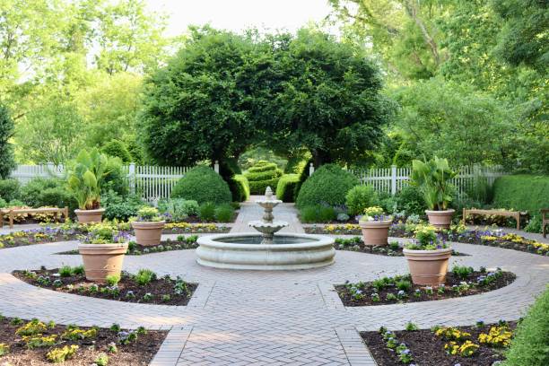 istock Water Fountain in the Garden 1409503720