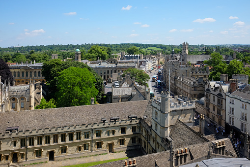 A photo taken in Oxford, UK