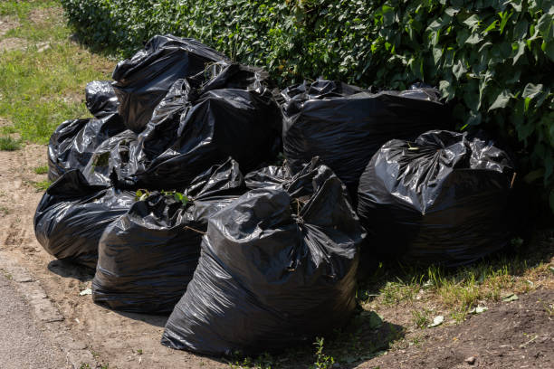 istock Plastic bags after garden cleanup 1409510991