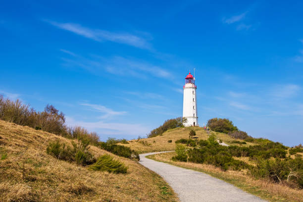 istock The lighthouse Dornbusch on the island Hiddensee, Germany 1409516367