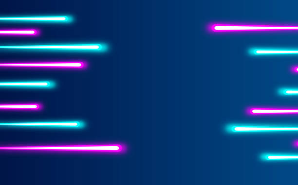Led Line Background 50+ Led Light Lines On Black Background Stock Illustrations, Royalty ...