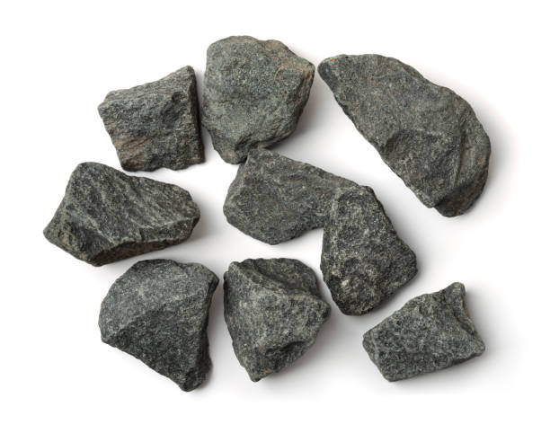 istock Top view of crushed granite stones 1409522730