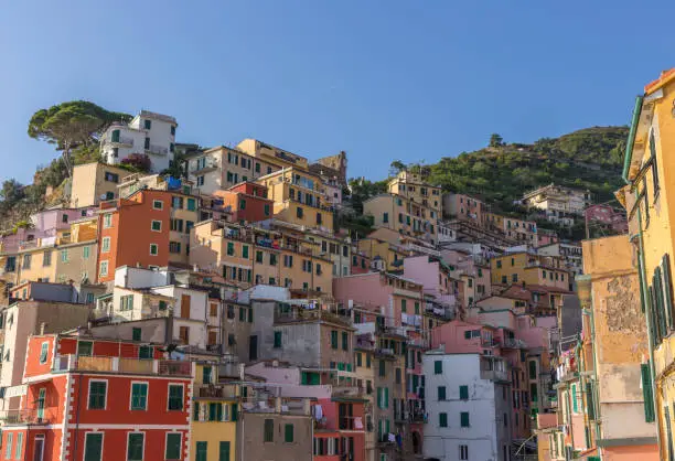 Houses in Riomaggiore, Cinque Terre