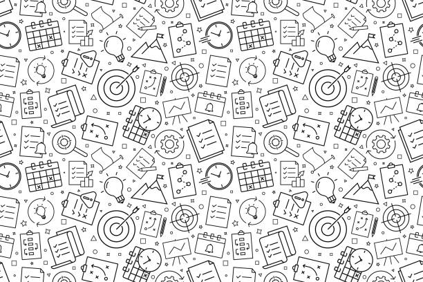 Checklist Pattern 14,600+ Checklist Patterns Stock Illustrations, Royalty-Free Vector ...