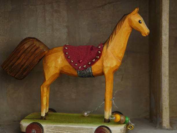 istock horse wooden toy 1409542759
