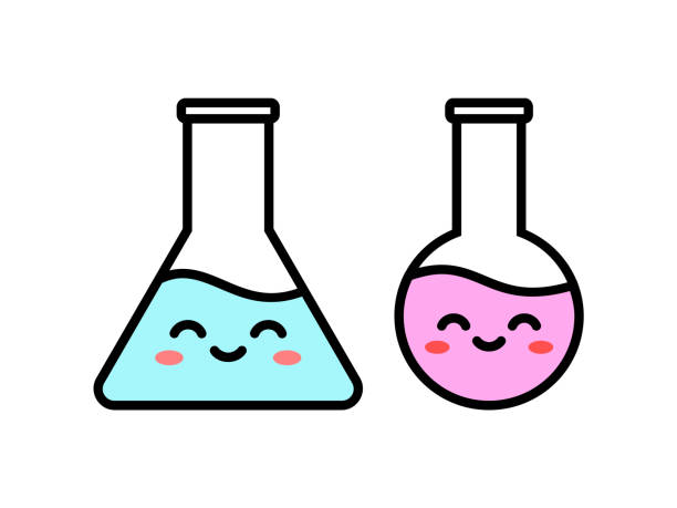 Kawaii Lab Flask Two Cute Laboratory Equipment Characters Stock Illustration - Download Image Now - iStock Kawaii Lab Flask Two Cute Laboratory Equipment Characters Stock Illustration - Download Image Now - iStock