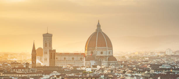 istock Florence Cathedral filled with warm sunny light. 1409551206