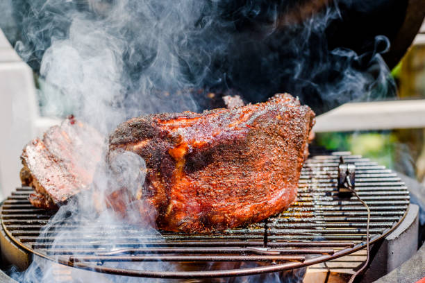 istock Spicy barbecued pork ribs 1409564318