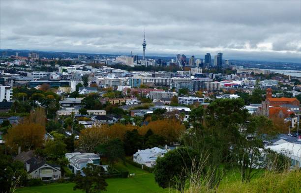 istock View of Auckland from Mount Eden. 1409576402