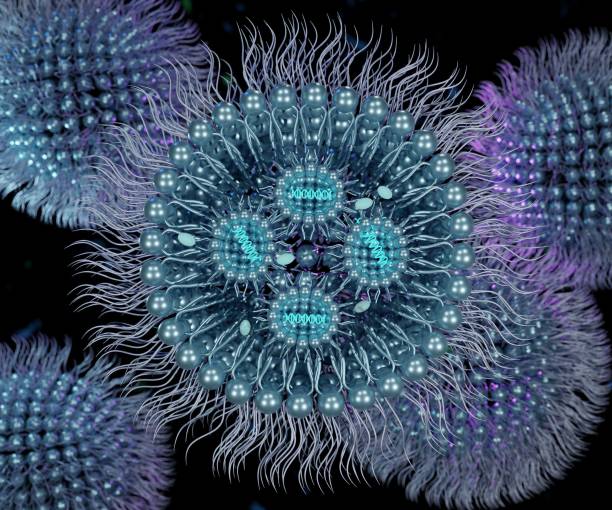 Small interfering RNA or siRNA, mRNA or CRISPR inside of solid lipid nanoparticle